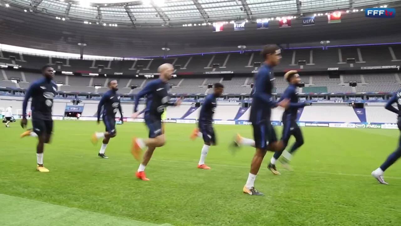 Dernière séance avant France-Biélorussie, reportage