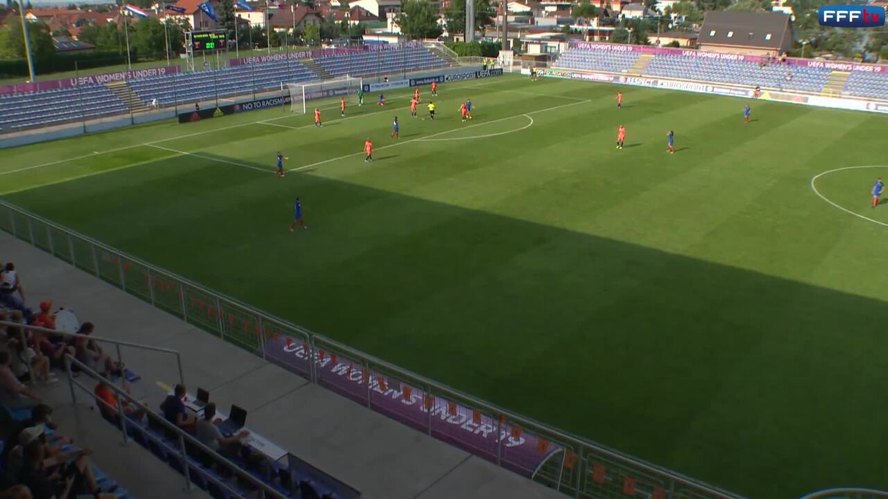Euro U19 Féminine France-Pays-Bas (2-1), le résumé