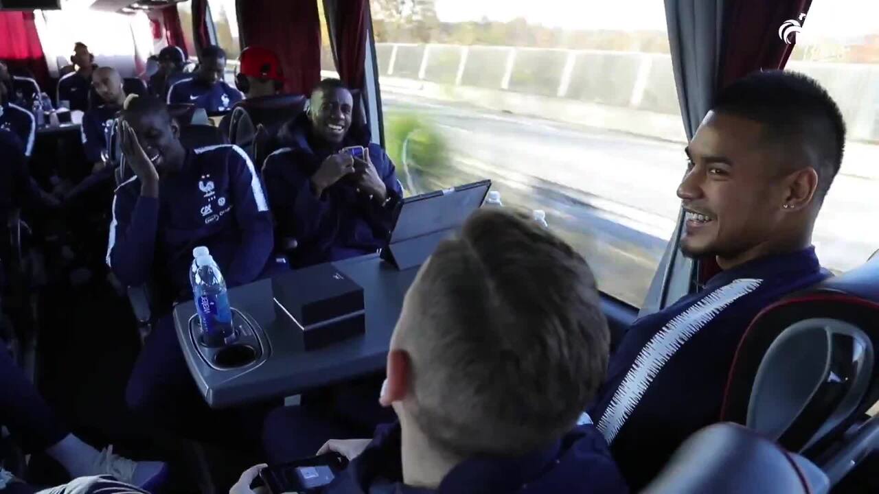 Les Bleus à Enghien-les-Bains, Equipe de France
