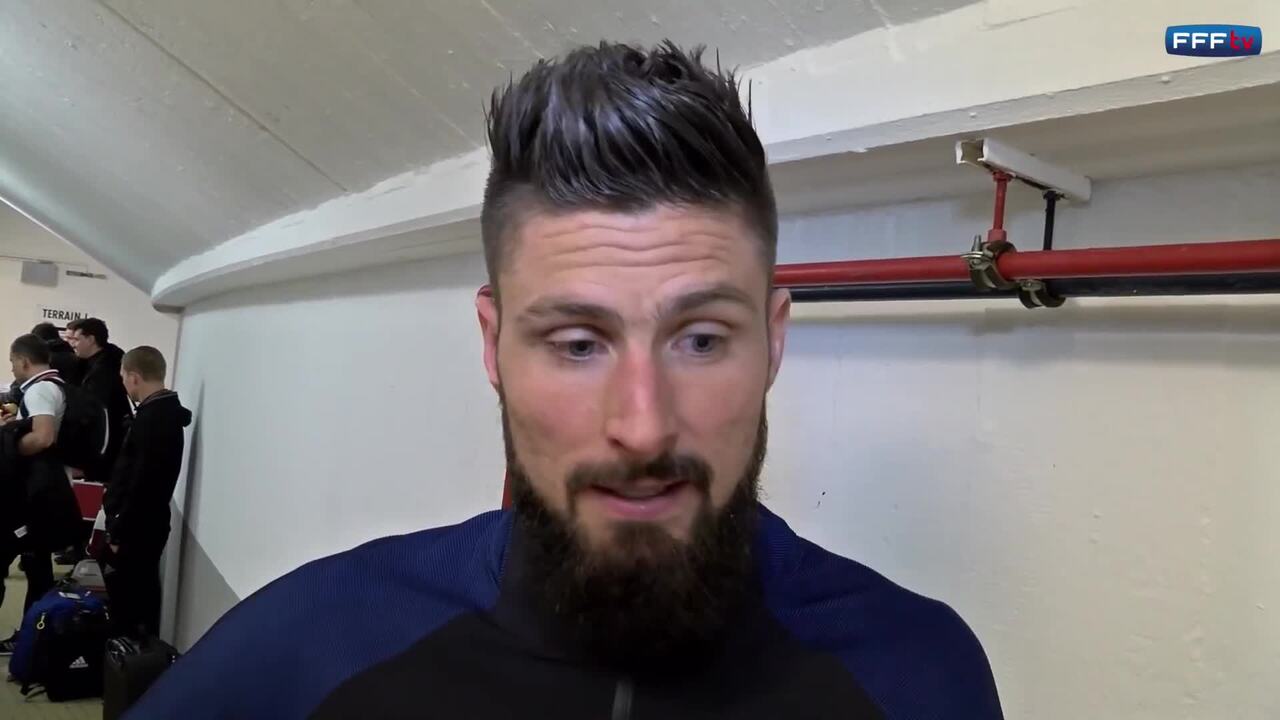 La réaction d'Olivier Giroud
