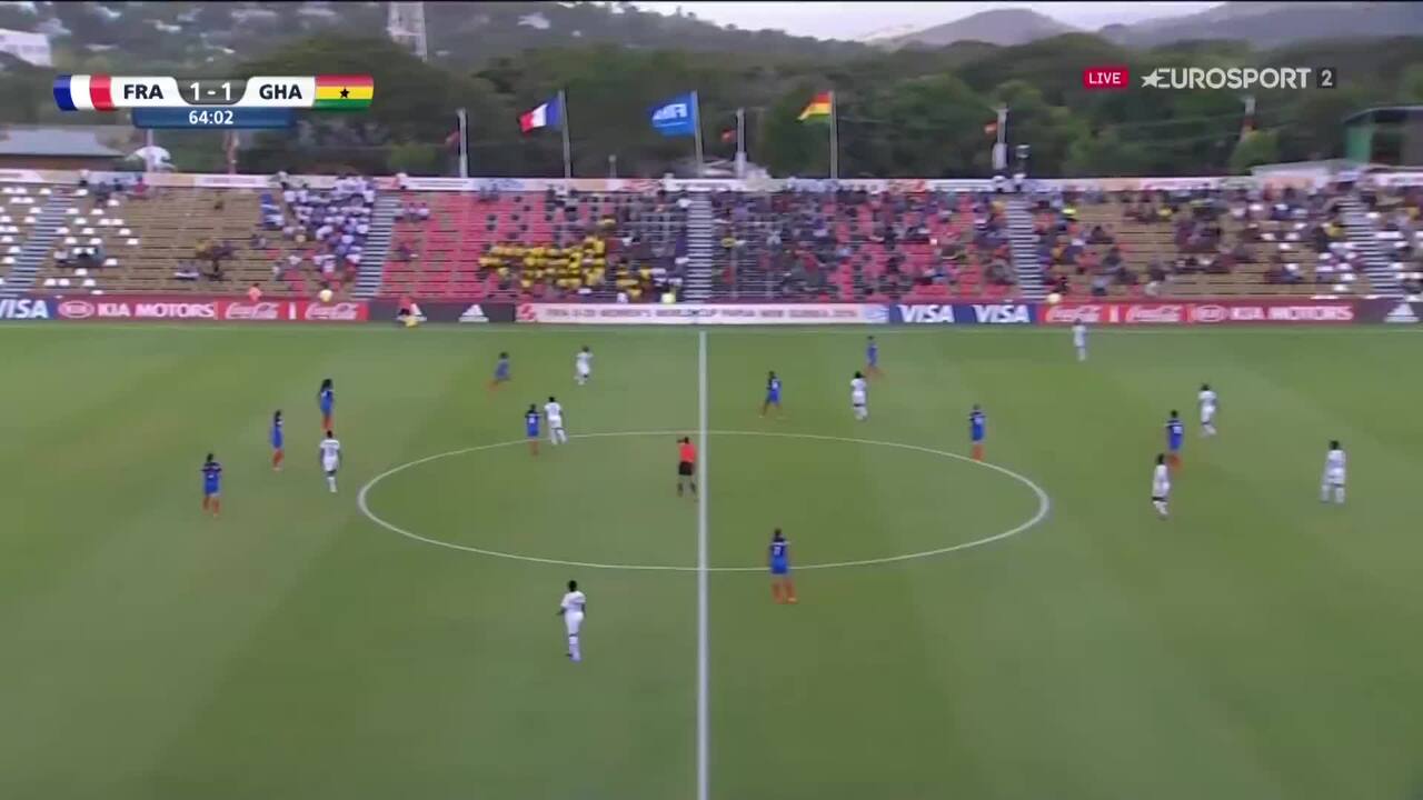 U20 Féminine, Mondial 2016 France-Ghana (2-2), le résumé