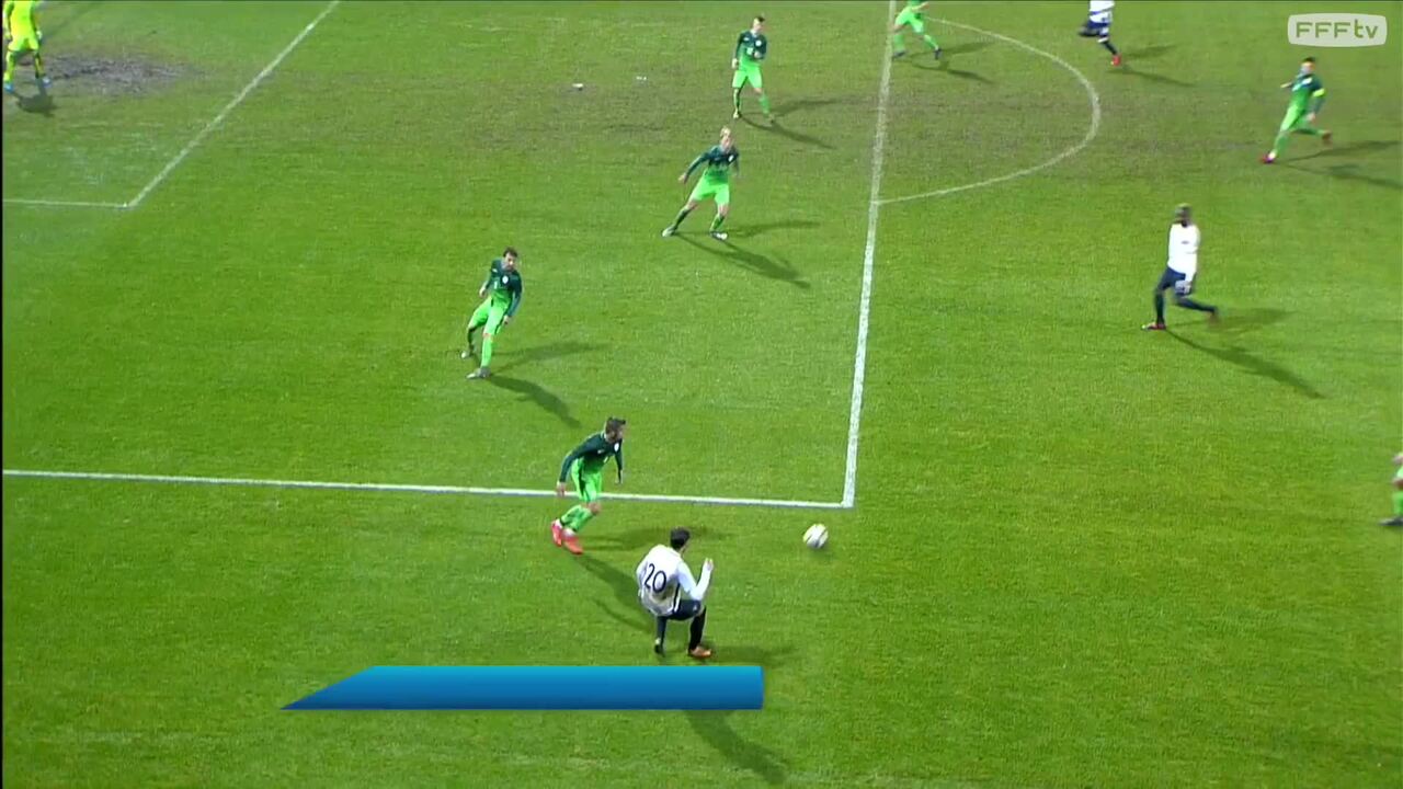 Espoirs, éliminatoires de l'Euro 2019 Slovénie-France (1-3), les buts