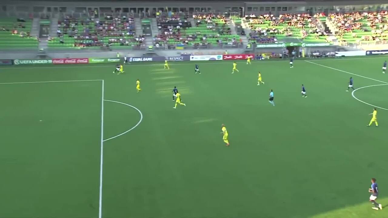 U19, Euro 2018 France-Ukraine (1-2), le résumé