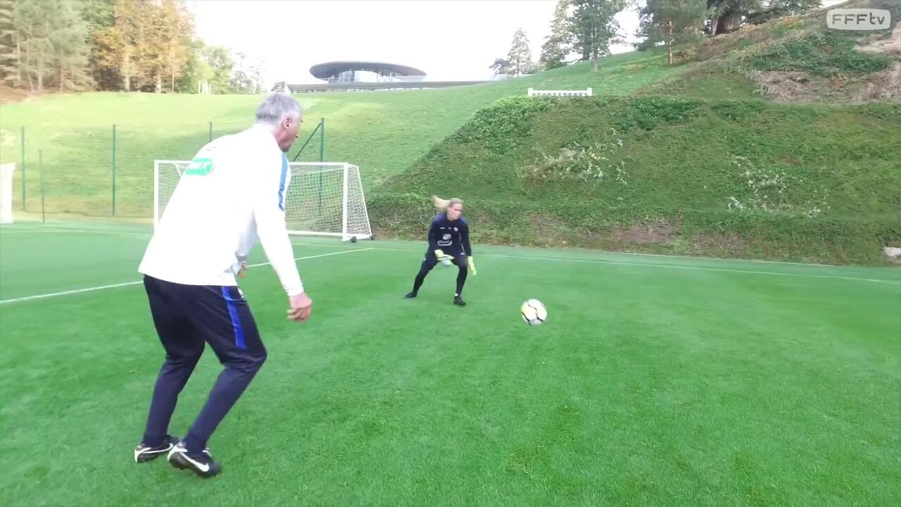 L'entraînement des gardiennes