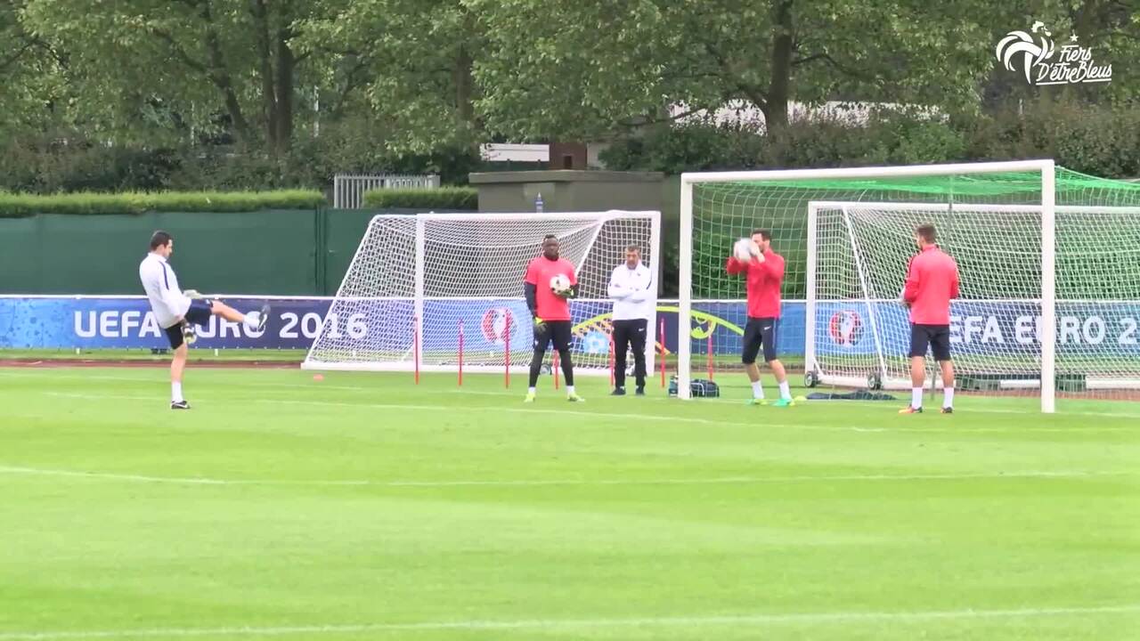 Derniers réglages avant France - Suisse à Lille