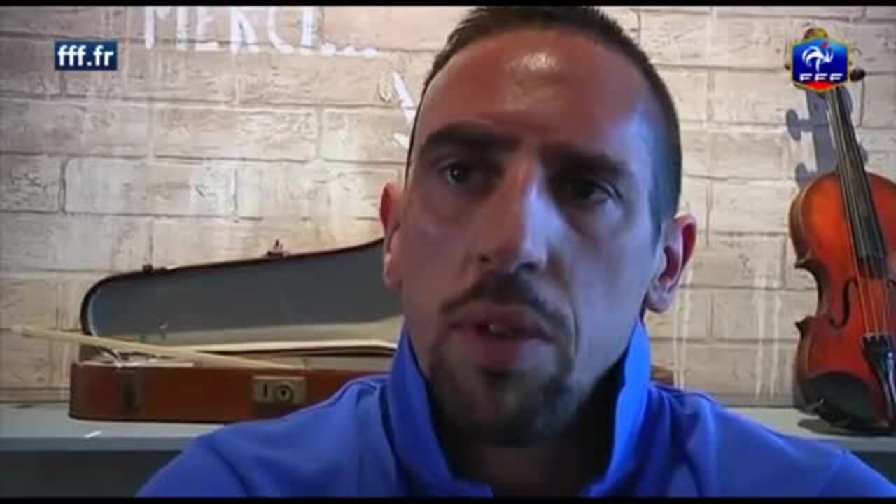 Ribéry revient sur le match France - Islande