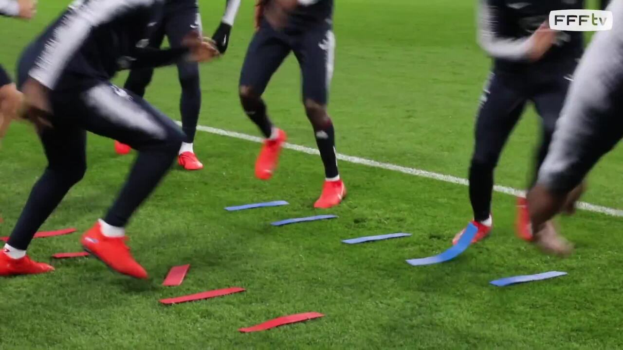 Derniers réglages avant l'Islande, Équipe de France
