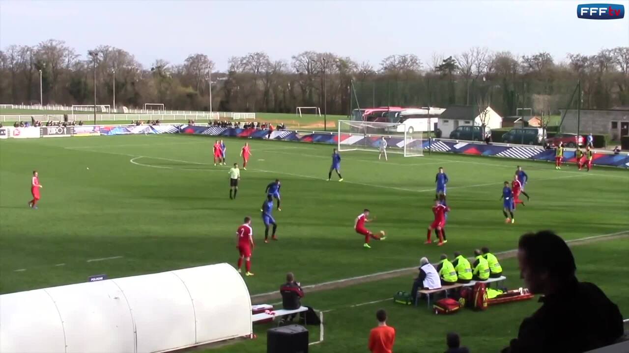 U16 France-Pologne (2-2), les buts