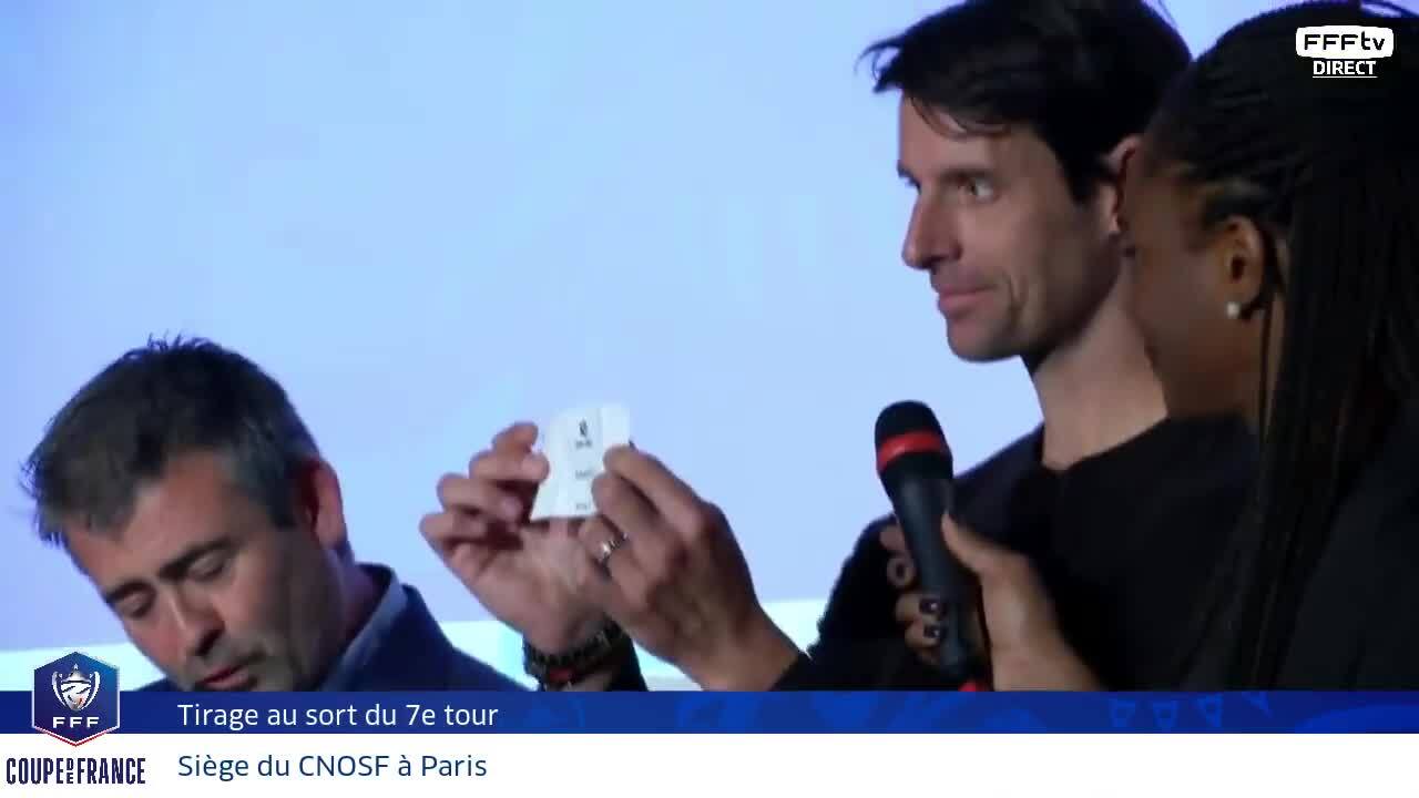 Tirage 7e tour de la Coupe de France, le replay
