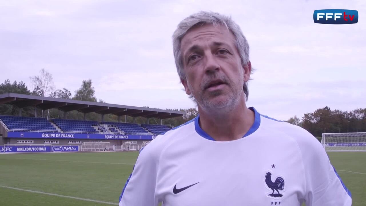 L'entraînement des gardiennes de but