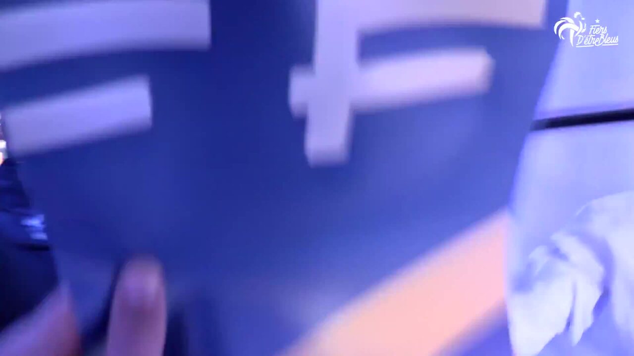 L'Equipe de France de retour à Clairefontaine après France - Allemagne