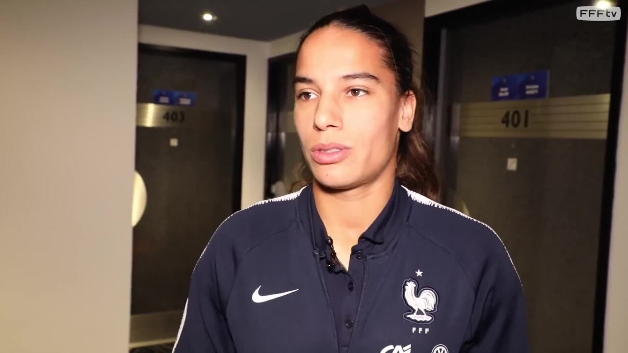 Une journée avec Amel Majri en Equipe de France Féminine