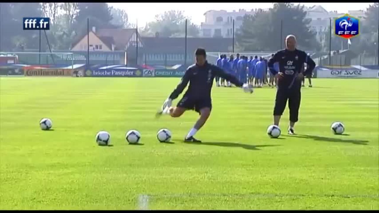 L'entraînement spécifique des gardiens de but