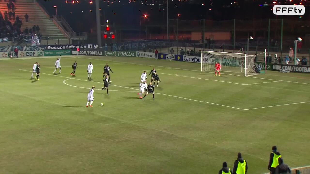 Coupe de France, Quart de Finale FC Chambly - RC Strasbourg, résumé
