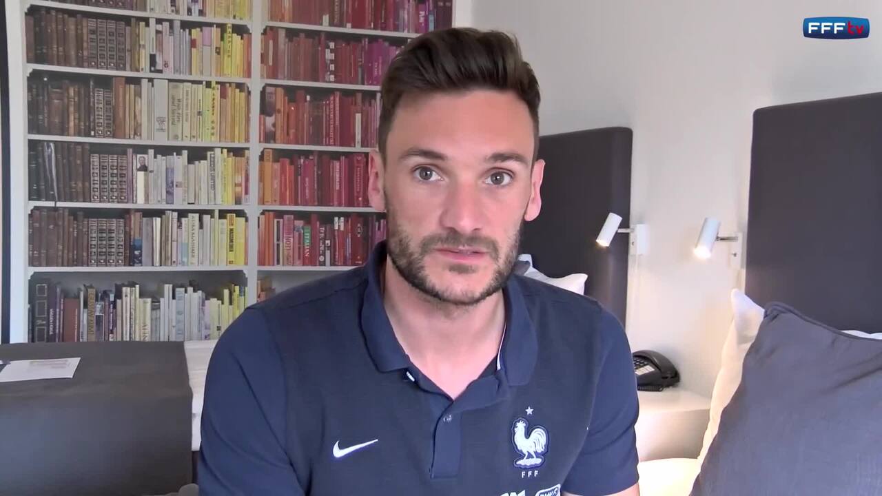 Hugo Lloris avant Suède - France