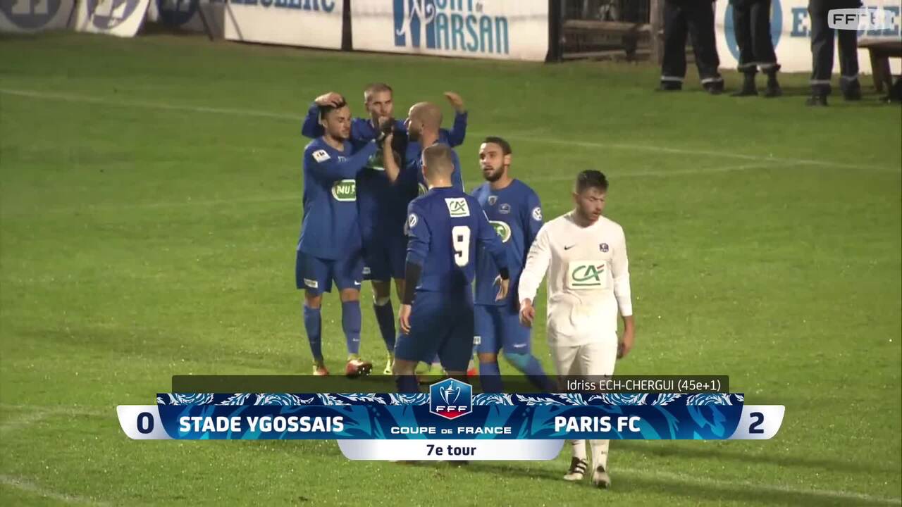 Coupe de France, 7e tour Stade Ygossais - Paris FC (0-3), le résumé