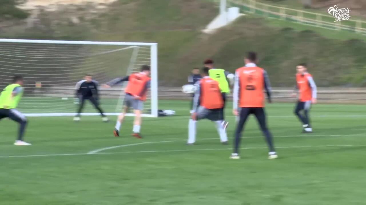 Entrainement à Clairefontaine