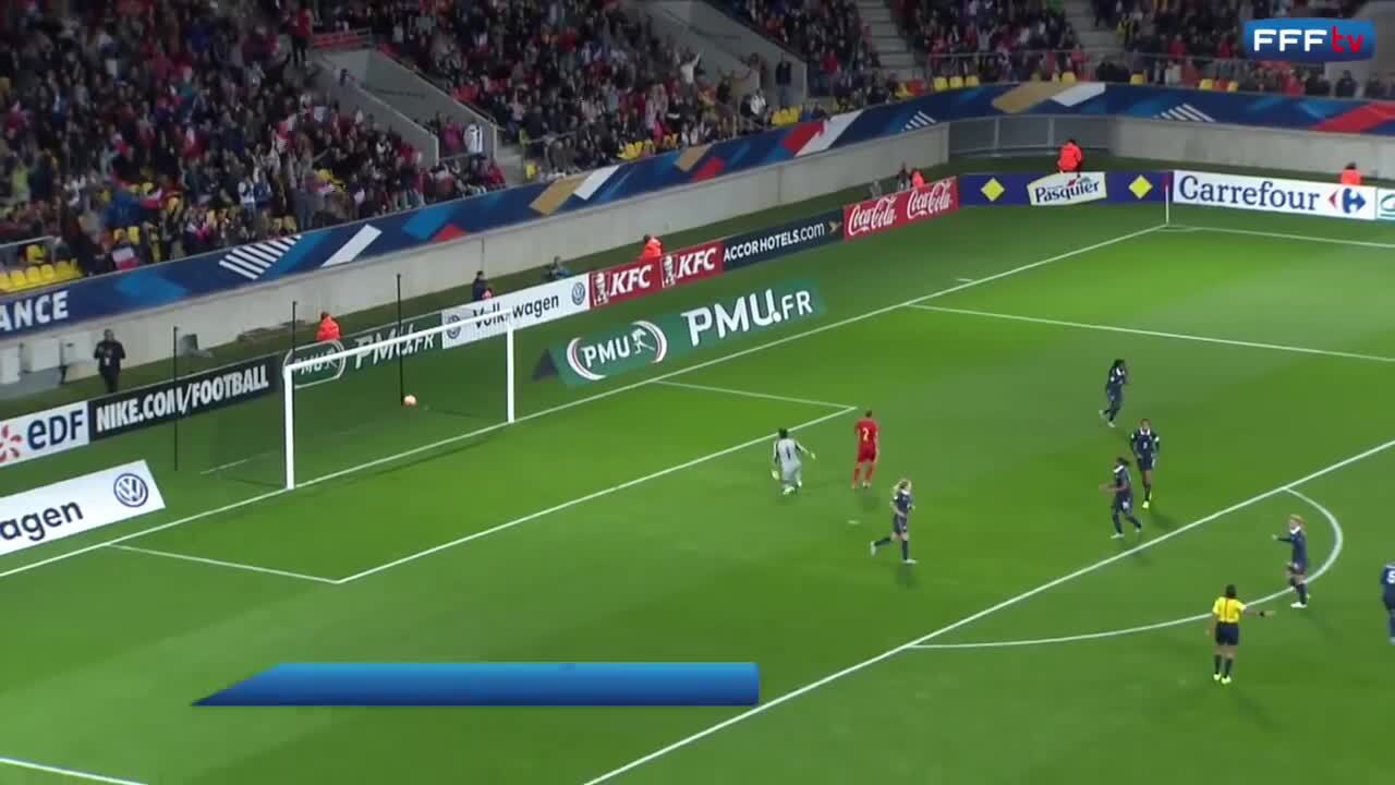 Féminines, Qualifications Euro 2017 France - Roumanie 2015 (3-0), le résumé