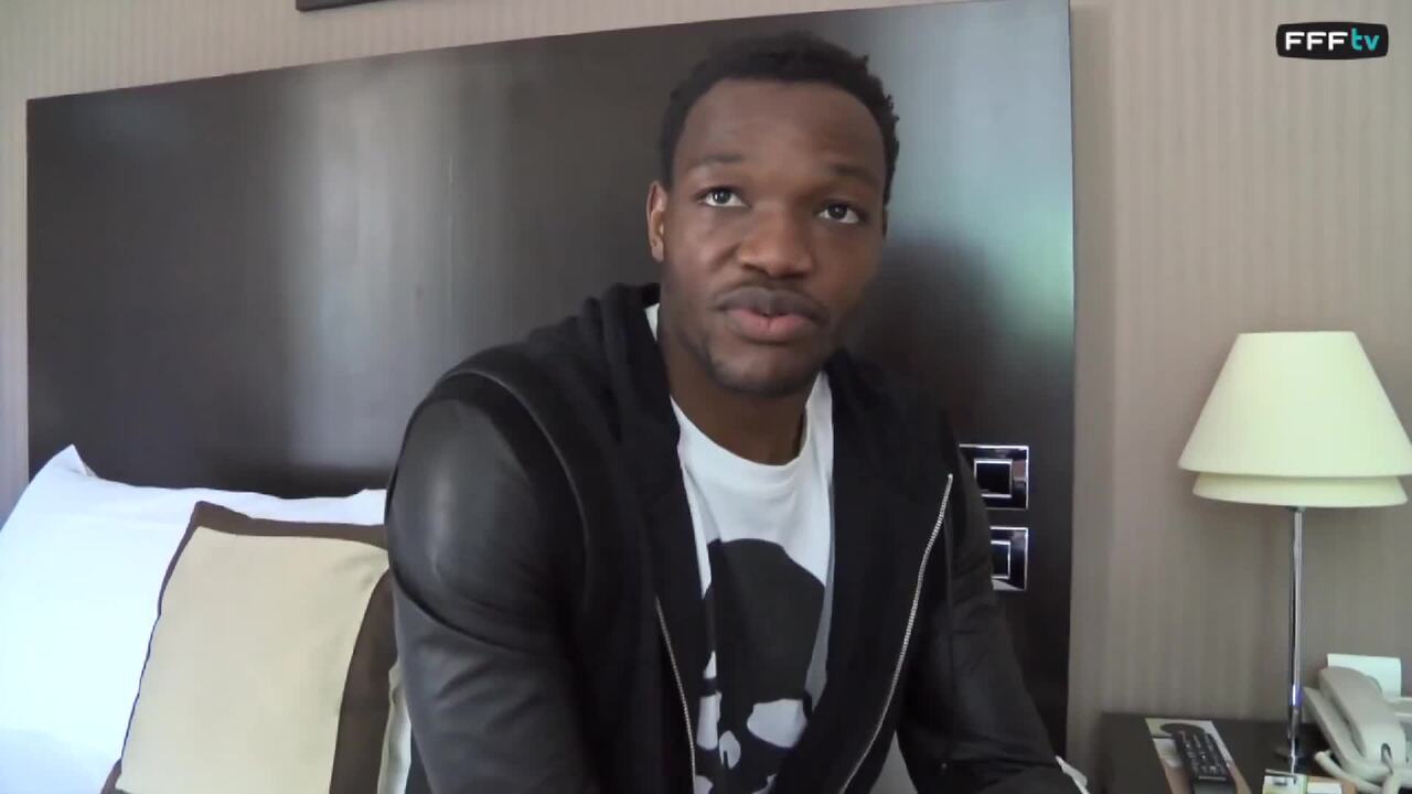 Steve Mandanda Content de retrouver les potes