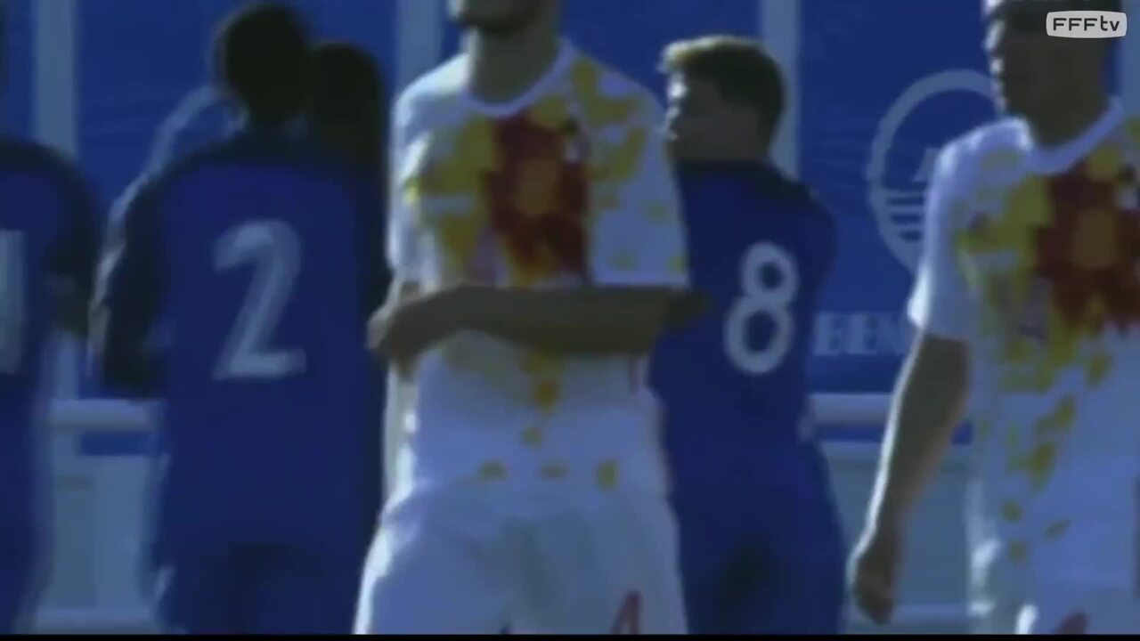 U19, Tour Elite 2018 Espagne - France (2-4), le résumé