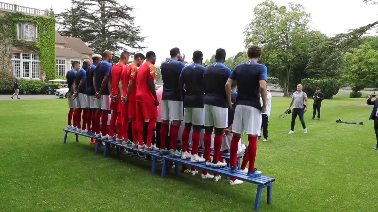 Les coulisses de la photo officielle des Bleus