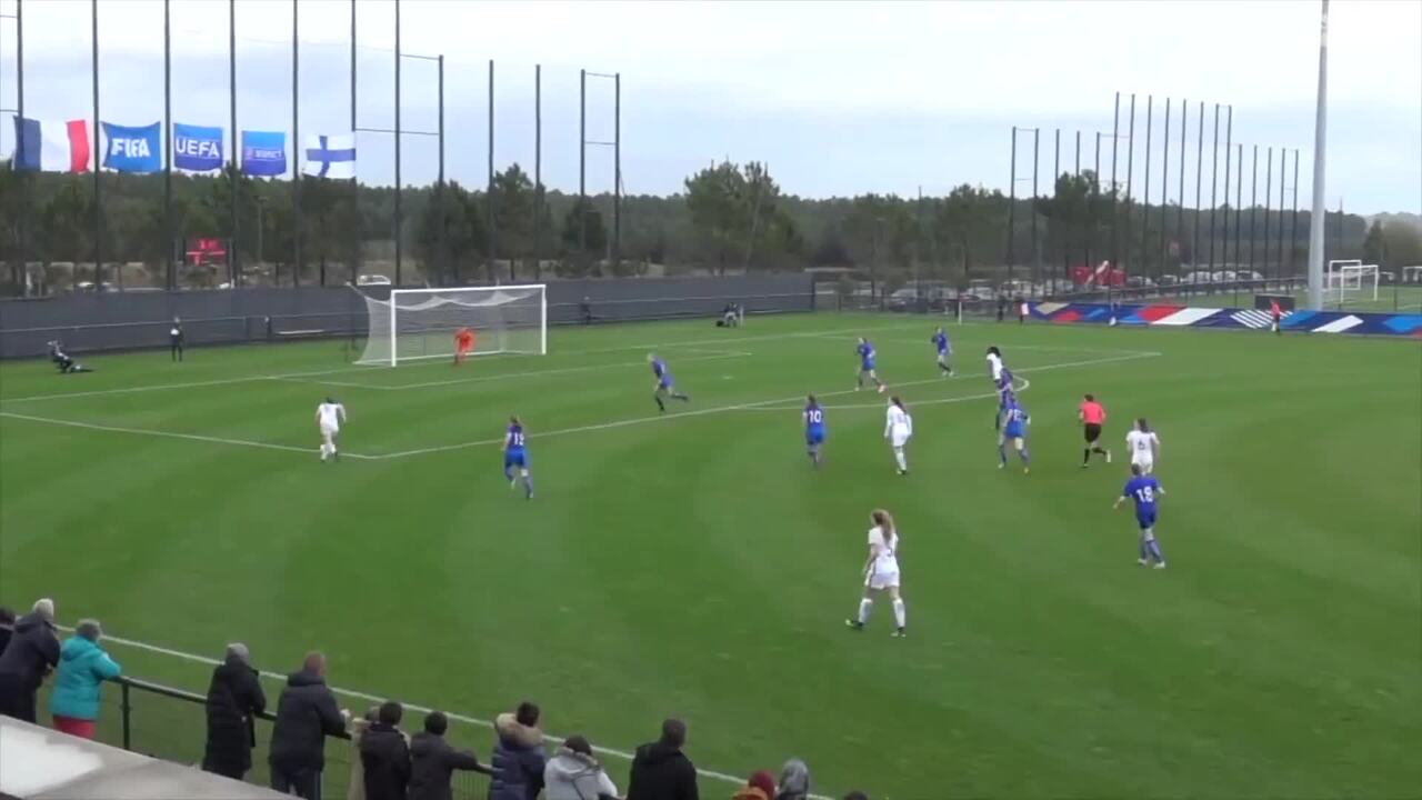 U17 Féminine, Tour Elite 2018 France - Finlande (2-2), le résumé vidéo