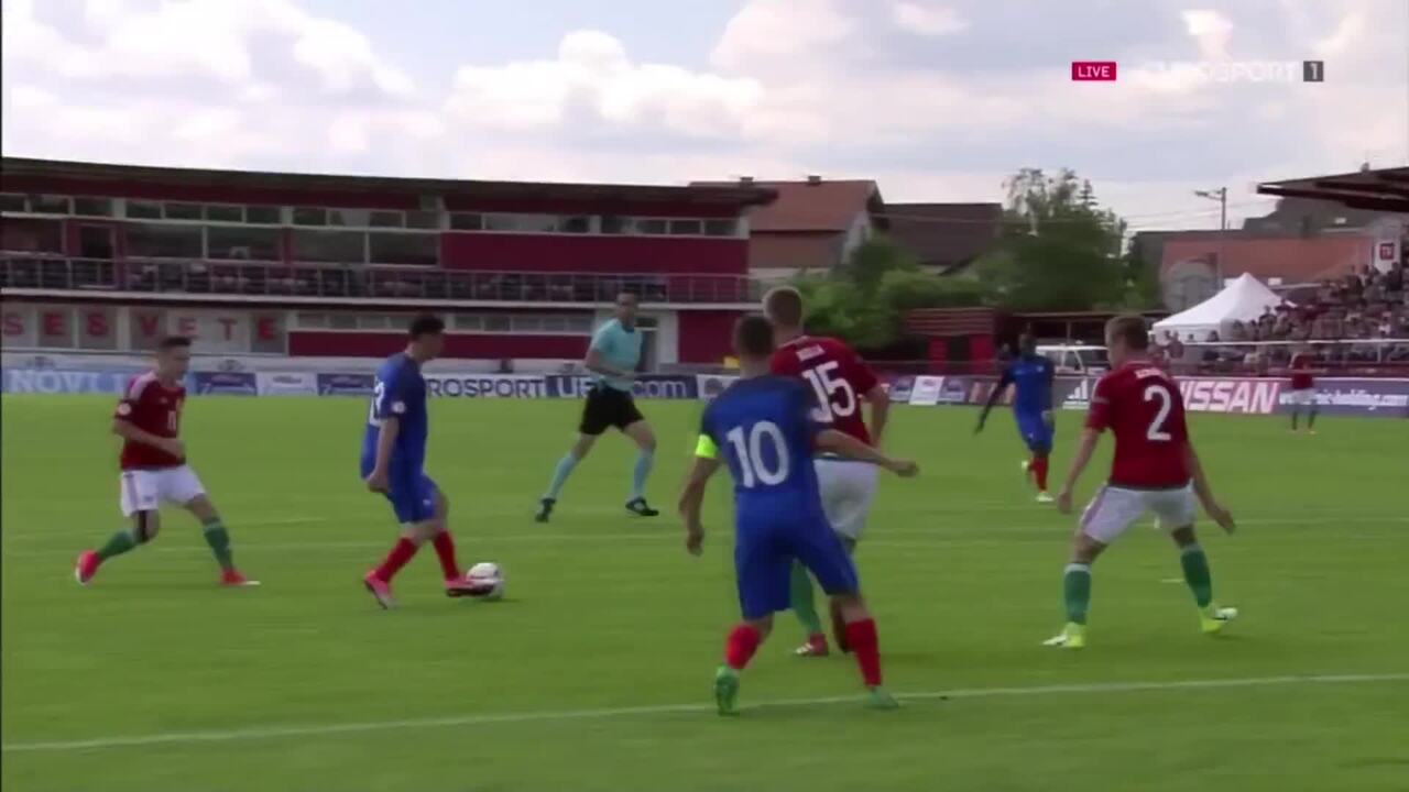 U17, barrage coupe du monde 2017 Hongrie - France (0-1)