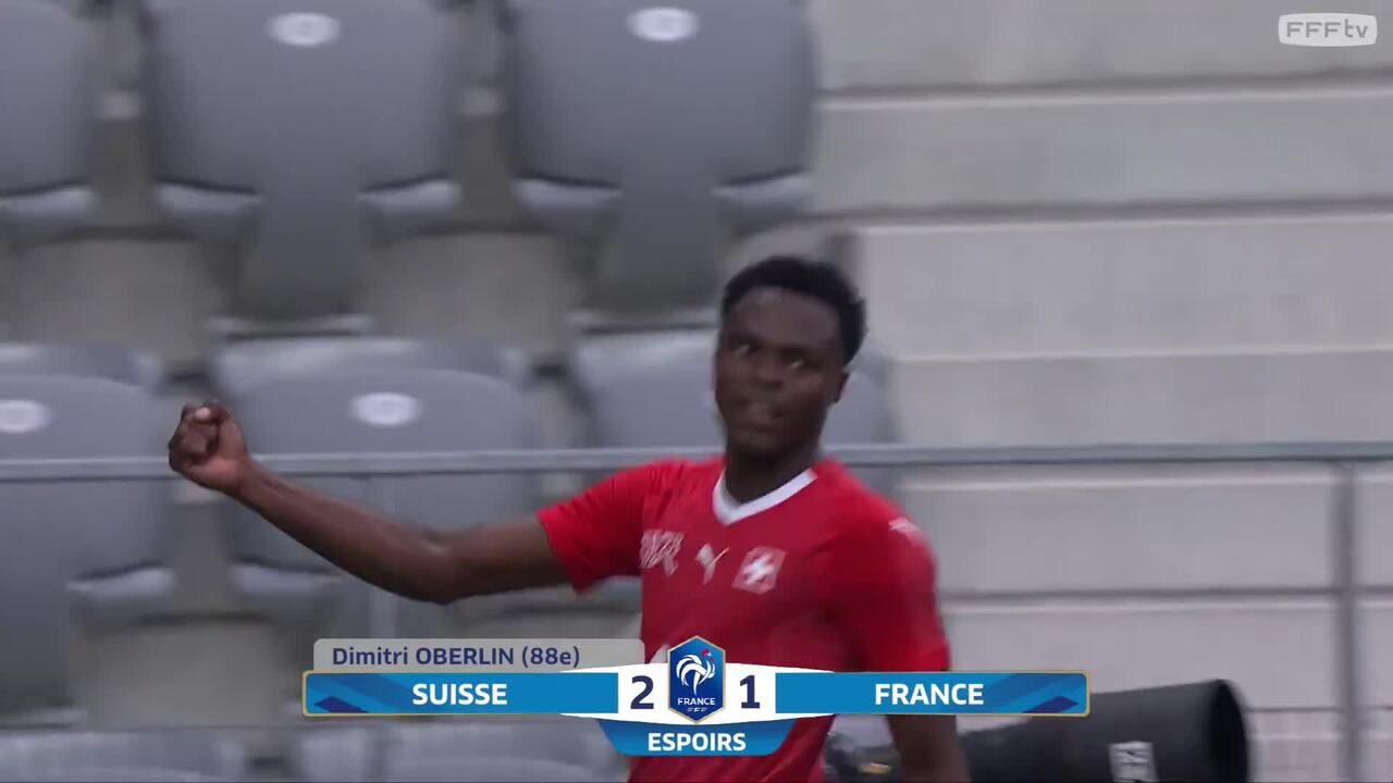 Espoirs Suisse-France, le résumé (2-1)