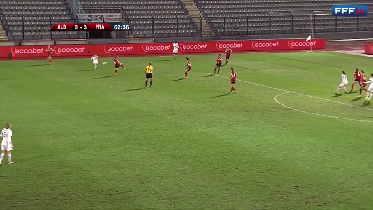 Féminines, Qualifications Euro 2017 Albanie - France 2015 (0-6), le résumé