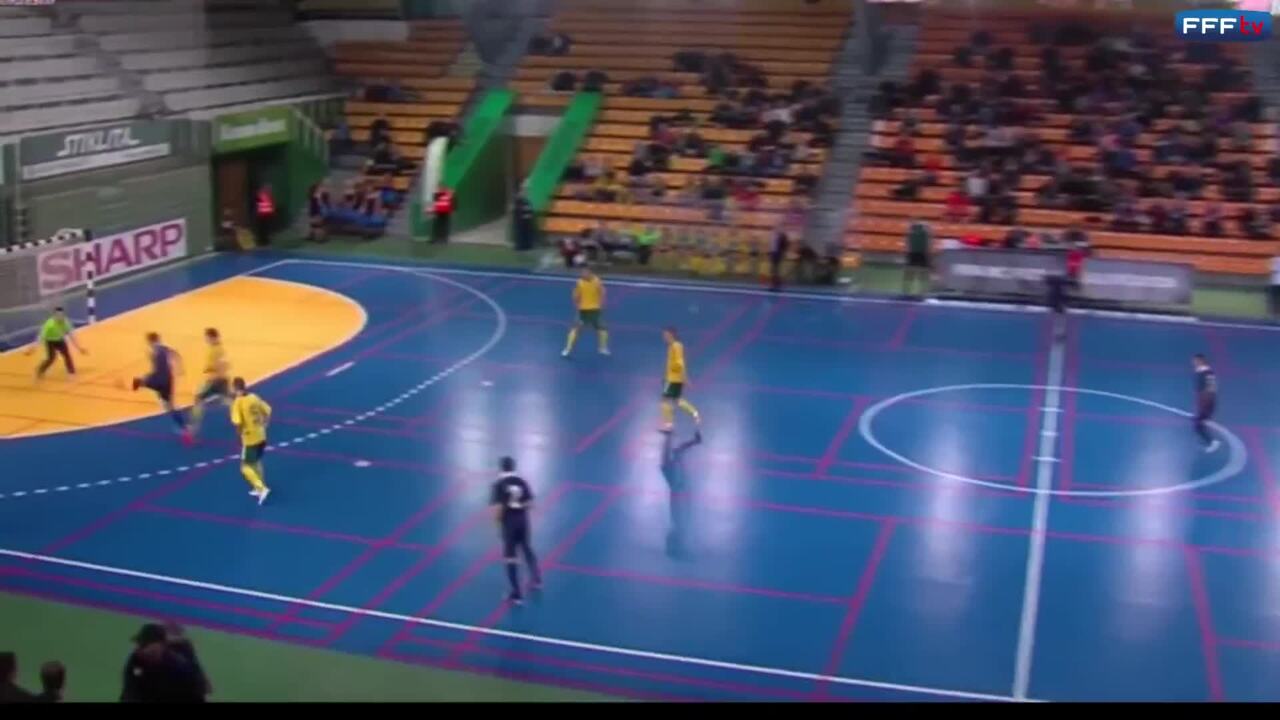 Futsal, Coupe du Monde 2016 Lituanie-France (0-6), les buts