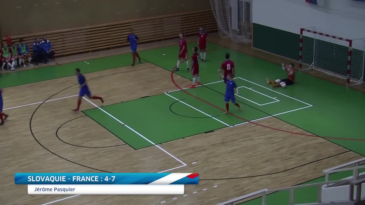 Futsal U19, Amicaux Slovaquie - France (6-9 et 3-2), les buts