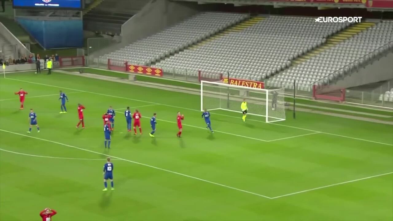 Coupe de France, 7e tour RC Lens - Nœux-les-Mines (5-0), le résumé
