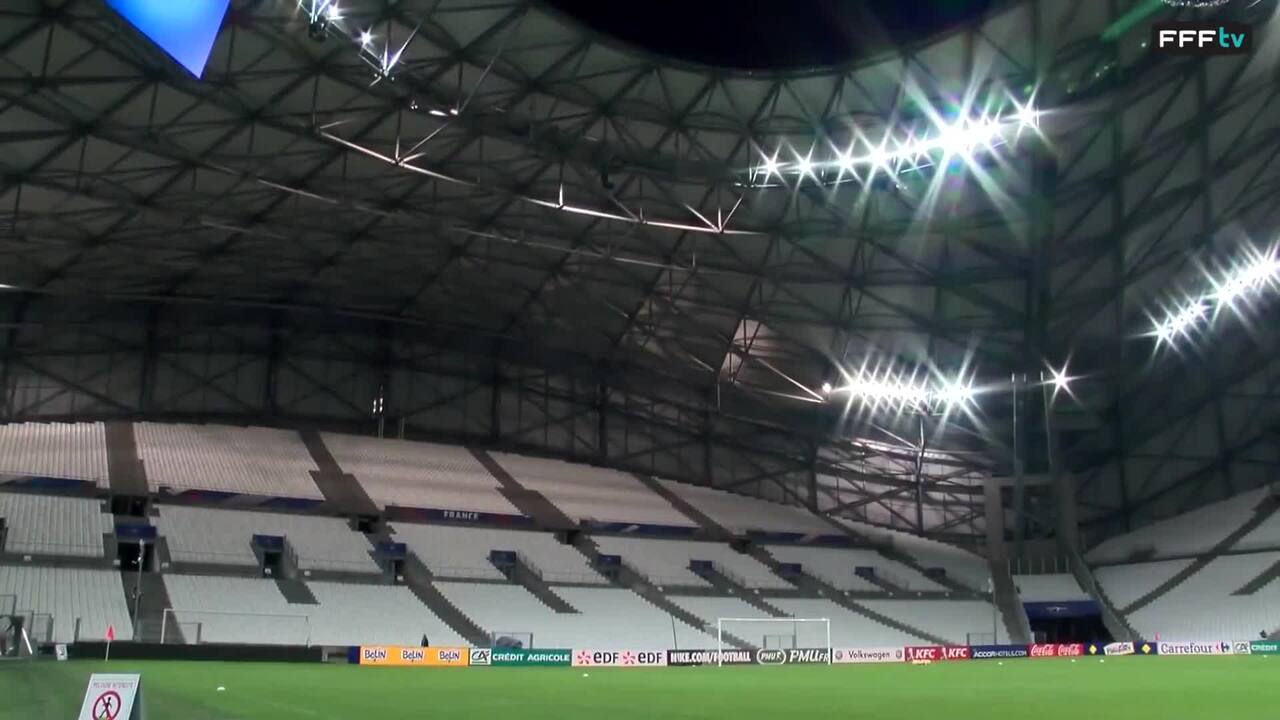 La séance avant France-Suède à Marseille