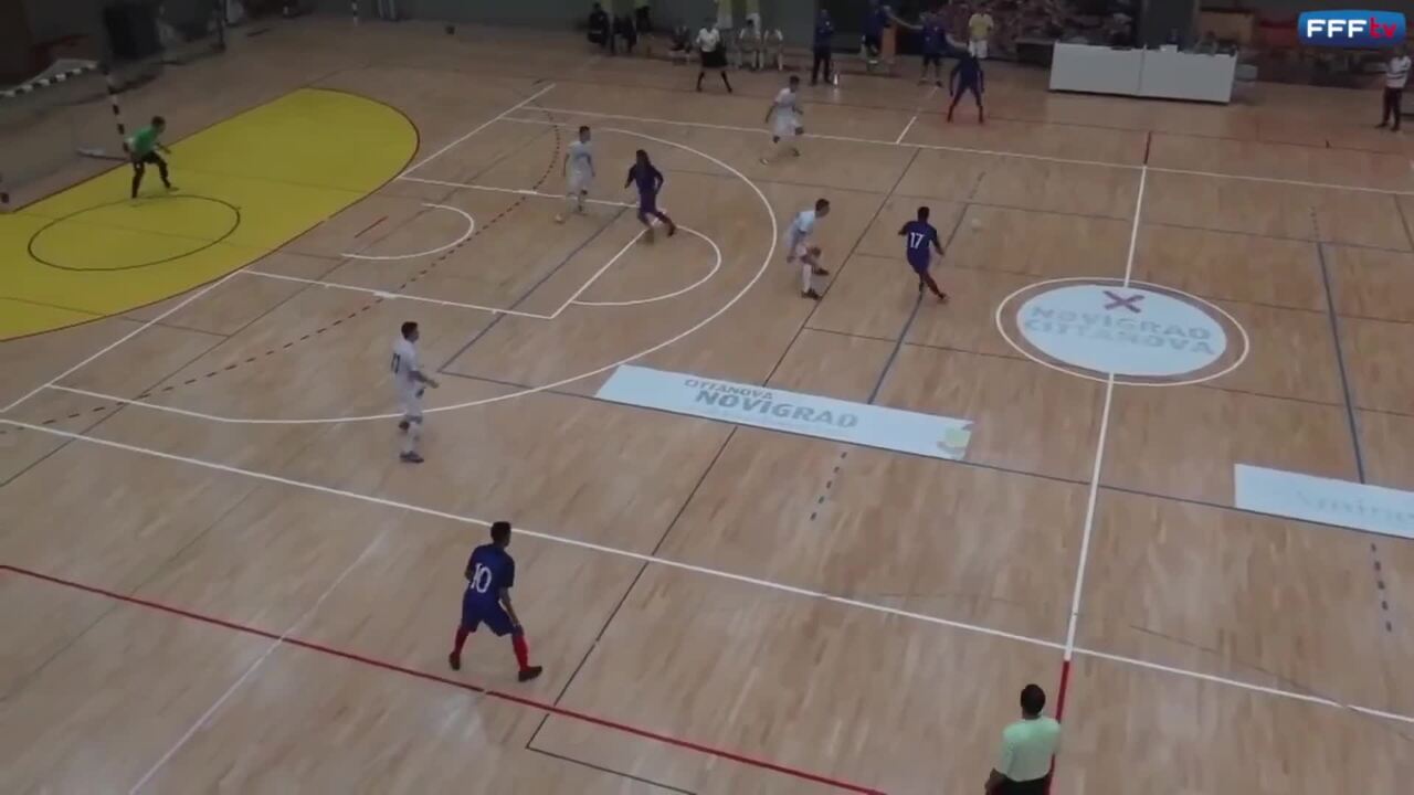 Futsal U21 France - Slovénie (2-5), le résumé