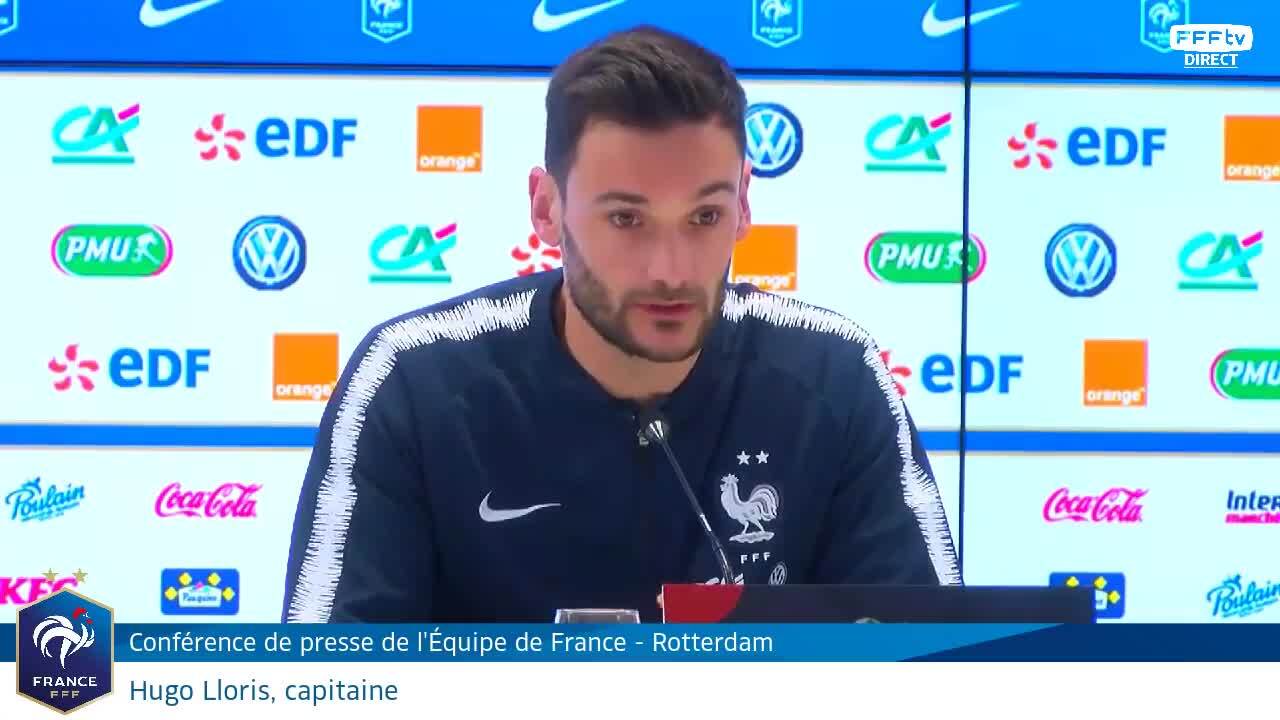 La conférence de Lloris et Deschamps (Replay), Équipe de France