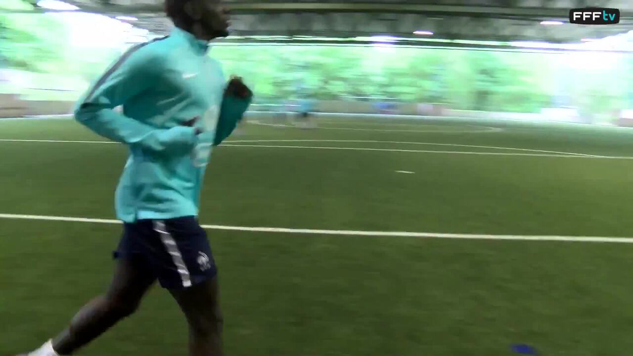 Tests physiques pour les Bleus avec Eric Bédouet