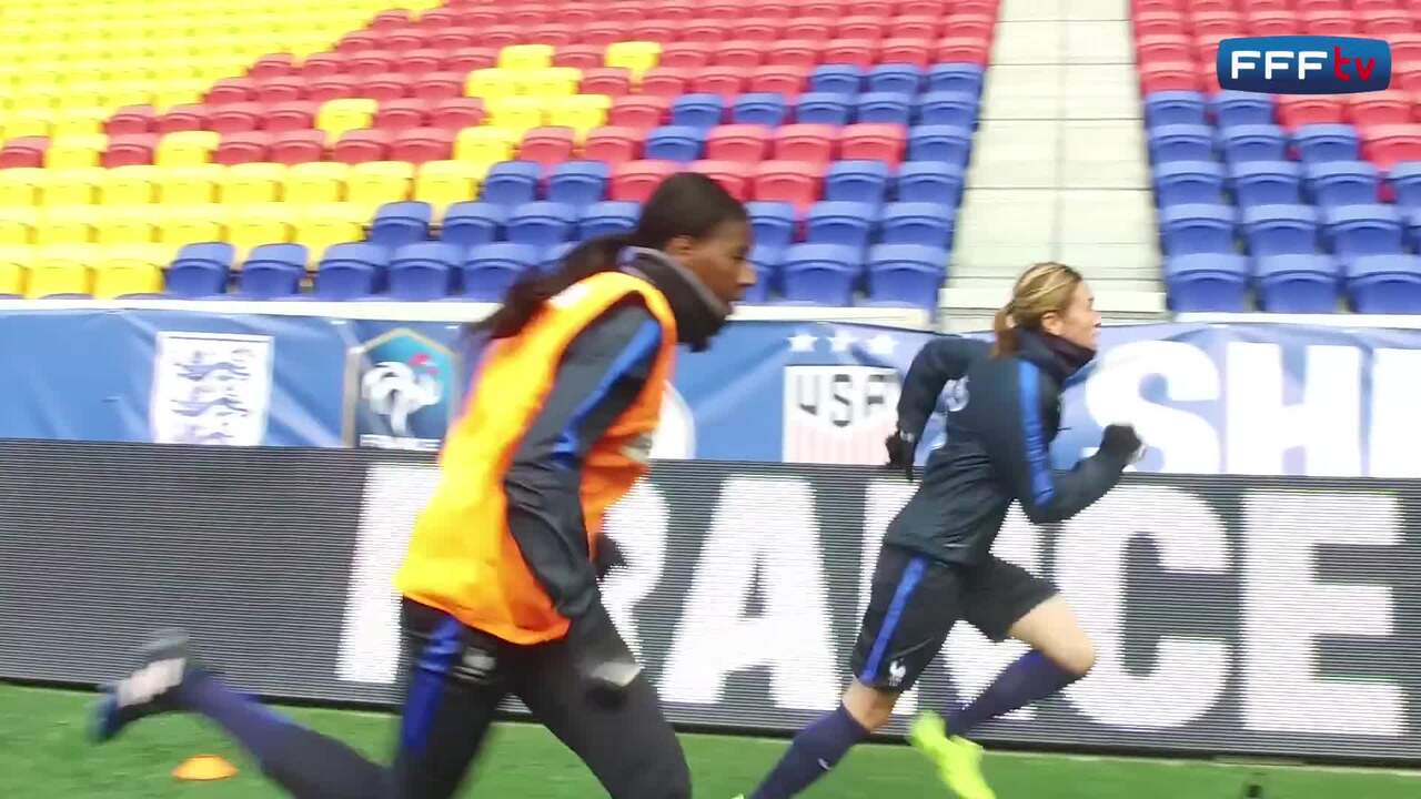 Entraînement à la Red Bull Arena de New-York