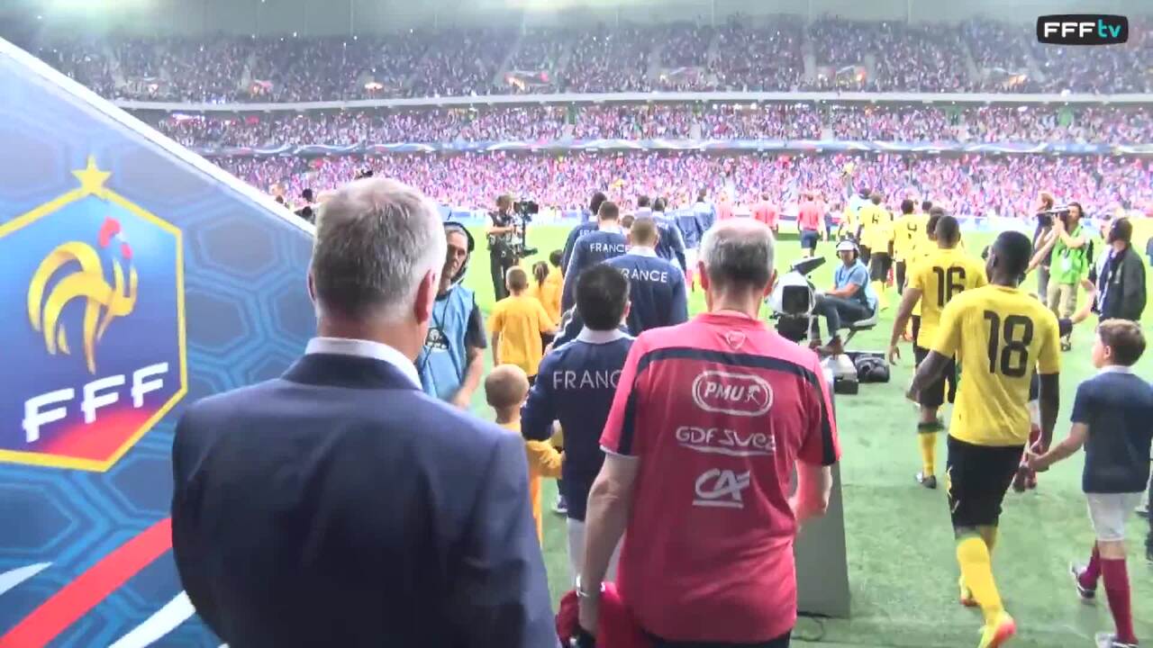 Les coulisses de France-Jamaique (8-0)