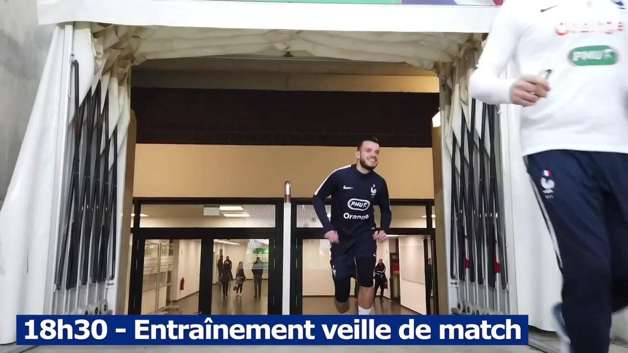 Espoirs veille de match en Allemagne avec les Bleuets