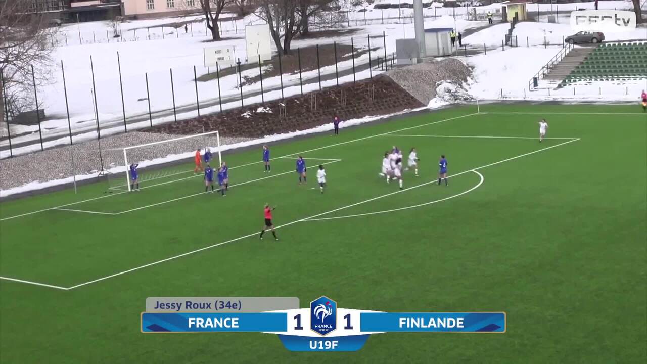 U19 Féminine, Euro 2018 France-Finlande (2-1), le résumé