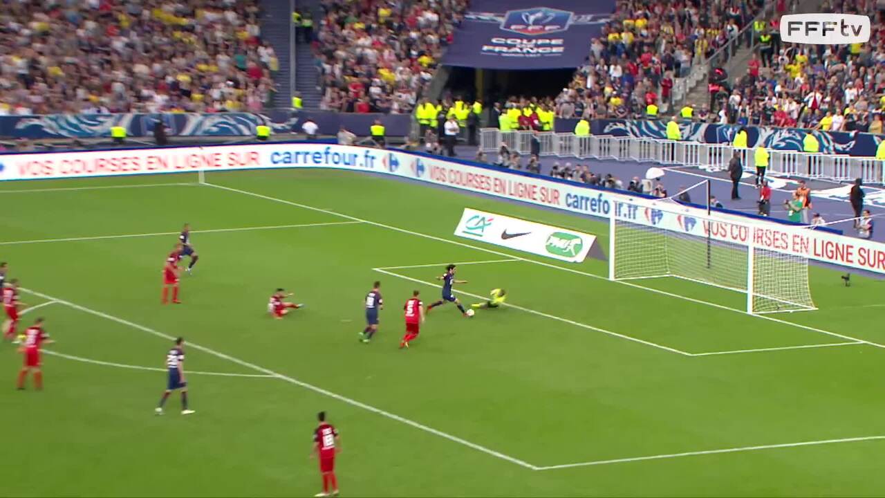 Coupe de France, finale Les Herbiers VF - Paris SG (0-2), les buts