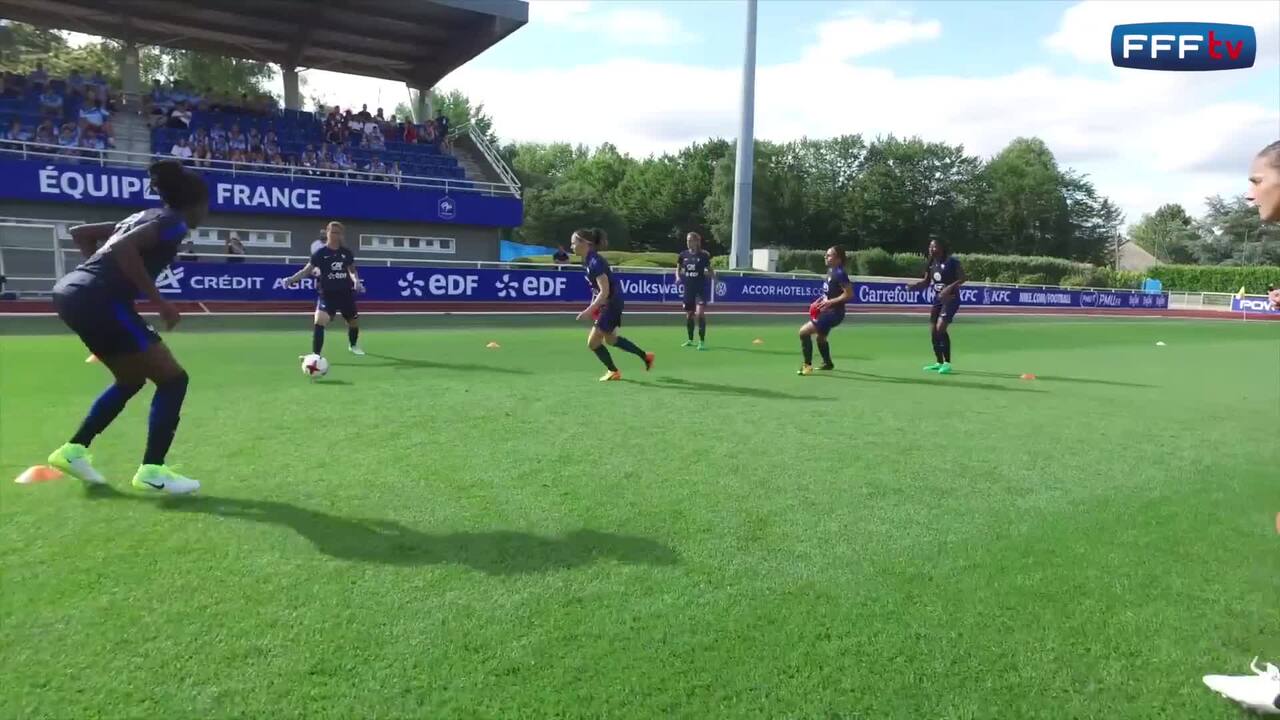 Euro 2017 le zapping de la prépa des Bleues