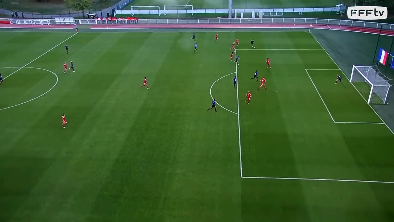 U16 France-Danemark (2-3 et 2-0), les buts