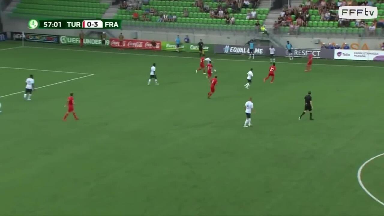 U19, Euro 2018 France-Turquie (5-0), le résumé
