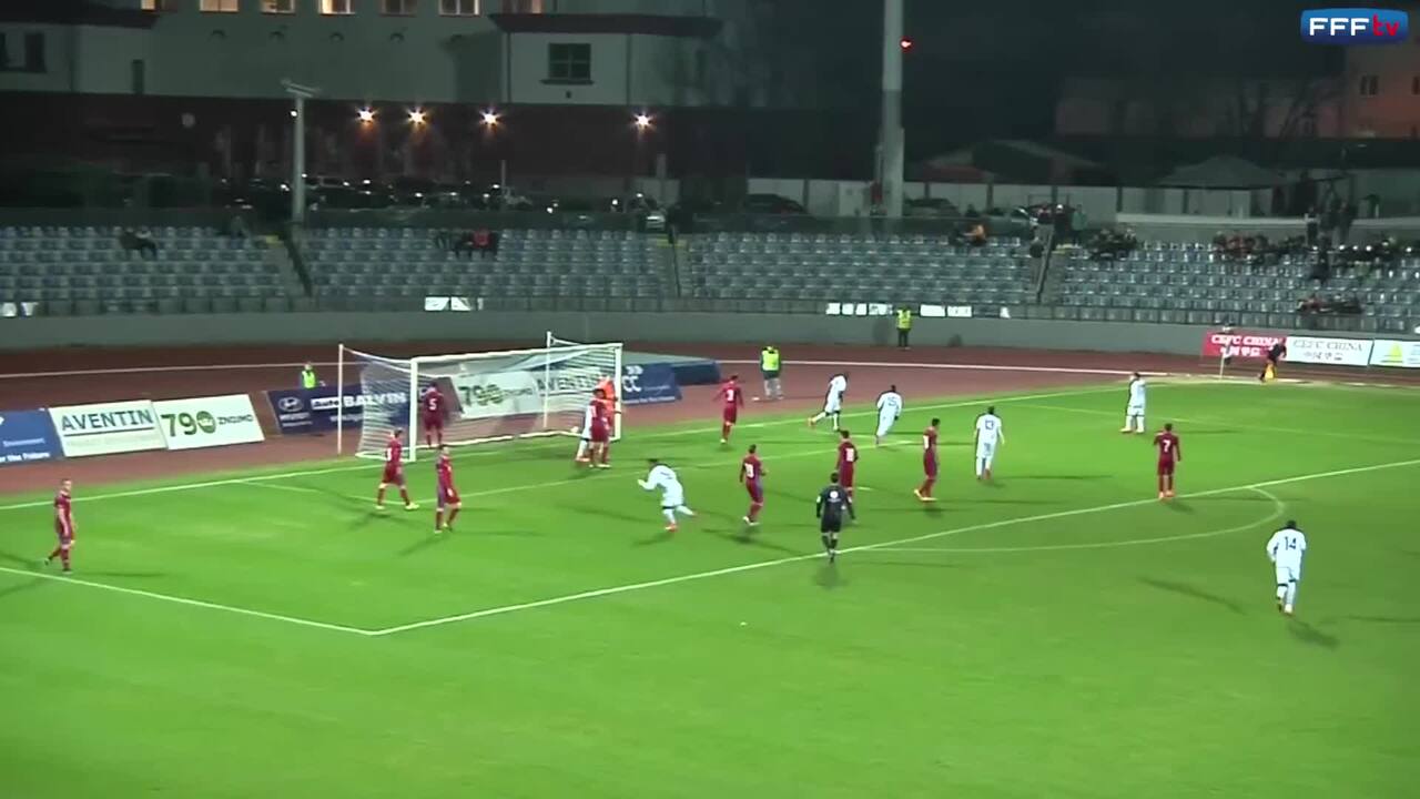 République tchèque-France U20, buts et temps forts