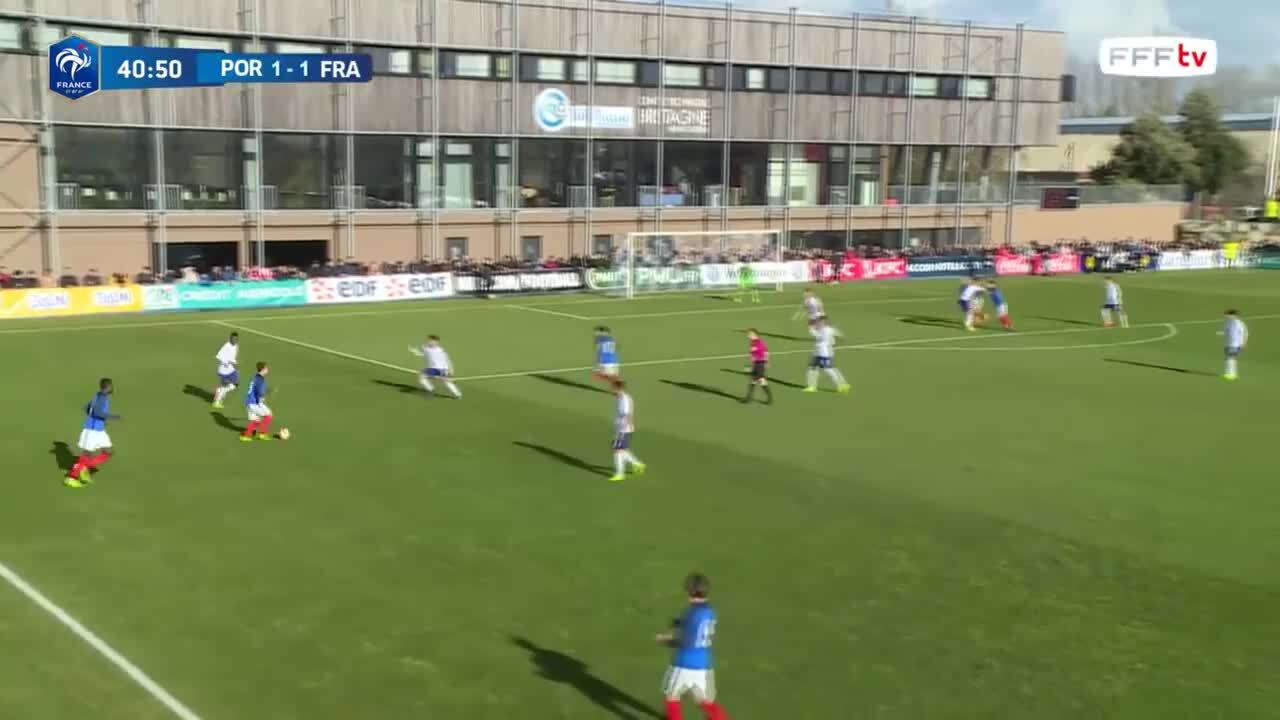 Tournoi des 4 nations U20 France-Portugal (2-2), le replay !