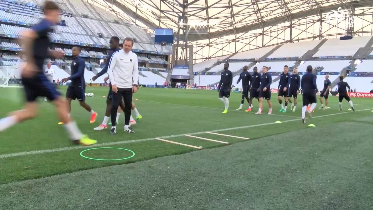 Dernière répétition avant France - Albanie à Marseille