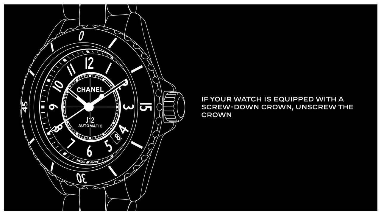 User Manual for J12 classic self-winding with date - Watches | CHANEL