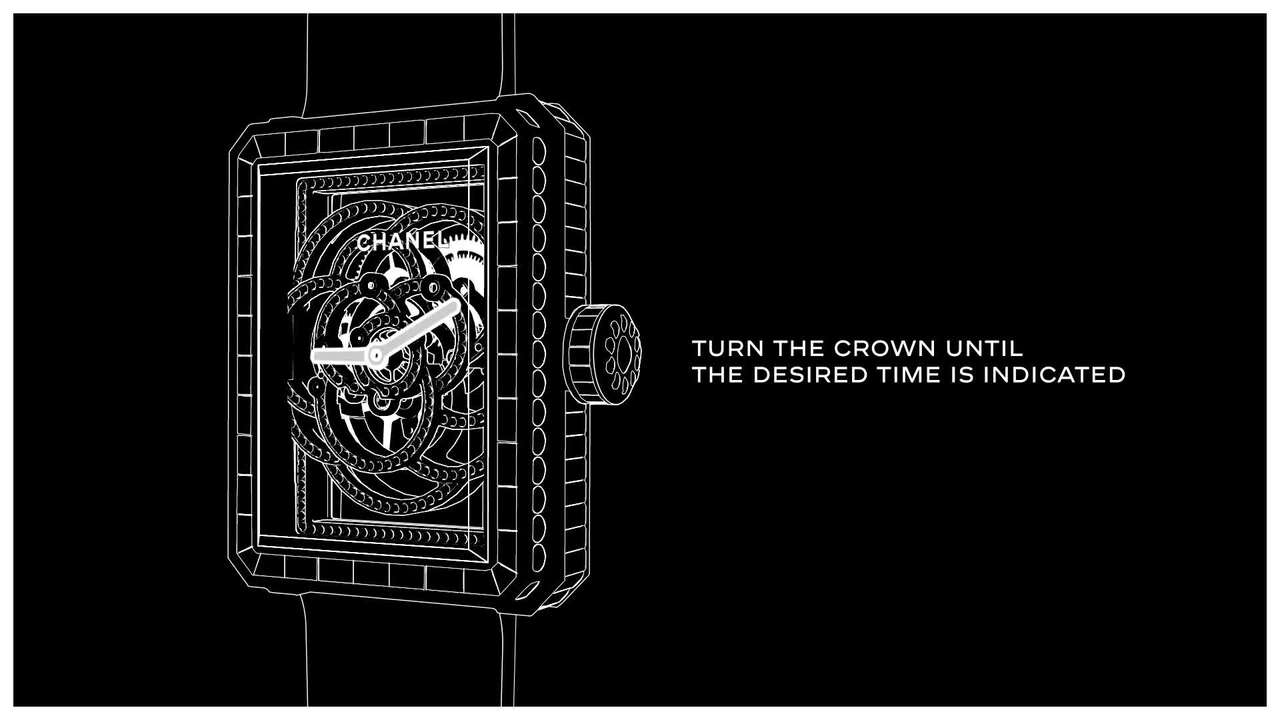 User Manual for Premiere Camelia Skeleton Watches CHANEL