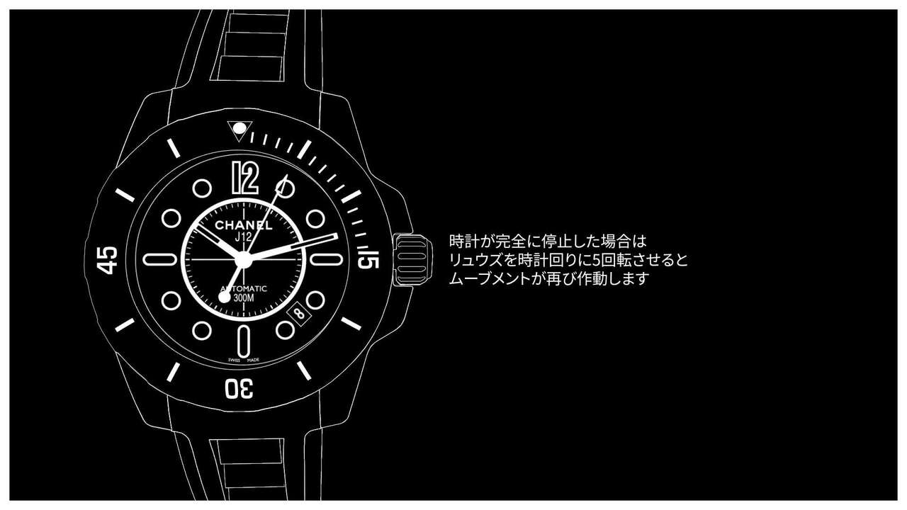 シャネル　時計ケース　J12他　取り扱い説明書 image.jpg